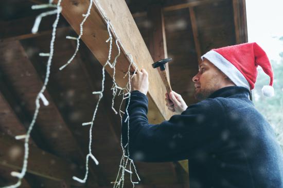 Christmas Light Installation