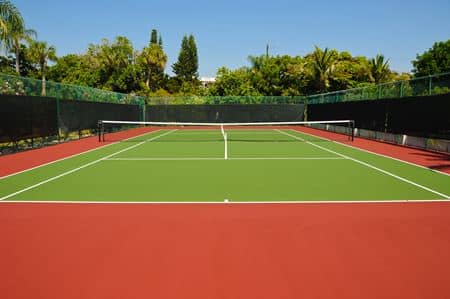 Outdoor Sports Court Cleaning
